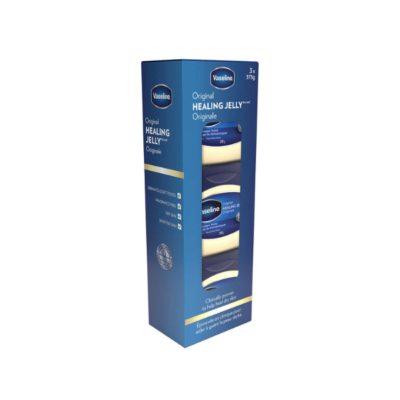 Vaseline Original Healing Jelly, 3 x 375 g