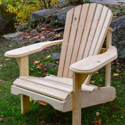 Pine Muskoka Chair Kit