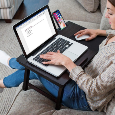 Multi-Tasking Laptop Bed Tray-Bamboo Lap Desk