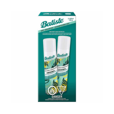Batiste Dry Shampoo Original, 2 x 300 mL
