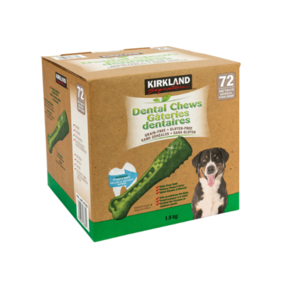 Kirkland Signature Dental Chews Dog Treats, 72 Count