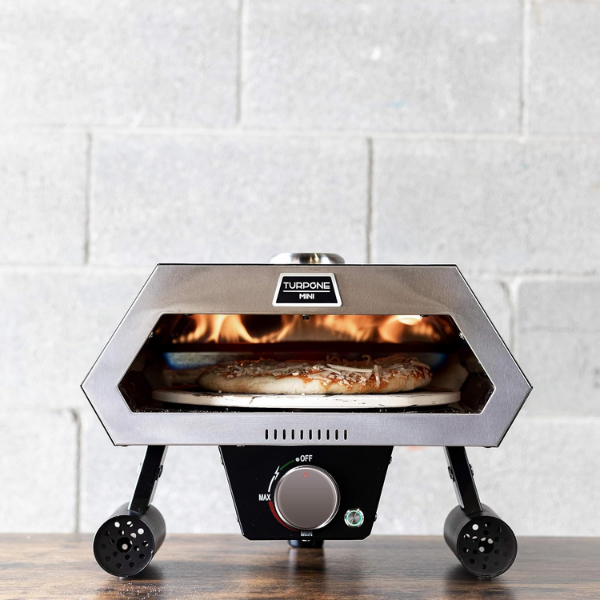 Turpone Portable Rotating Stone Pizza Oven, Outdoor