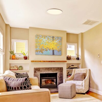 Koda Slim 15 in. LED Ceiling Light with Adjustable Color