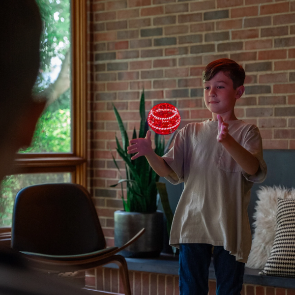 Lumisphere Hand-Controlled Action Orb (Red) 6