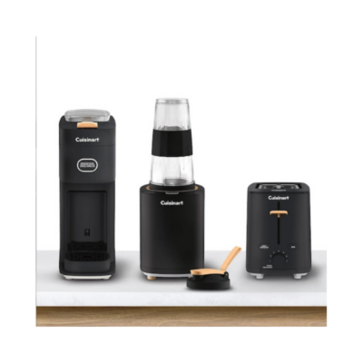 Cuisinart 3pc Bundle Set – Coffee Maker, Personal Blender & 2 slice Toaster