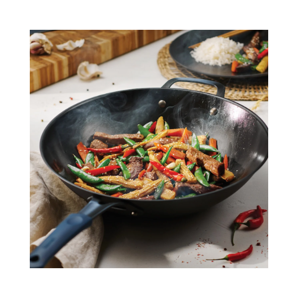 Tramontina Carbon Steel Wok, 35.5 cm (14 in.) 4