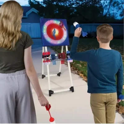Eastpoint Light Up Axe Throw Set with Throwing Darts Outdoor Game