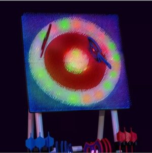Eastpoint Light Up Axe Throw Set with Throwing Darts Outdoor Game