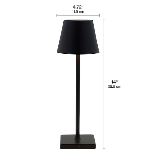 Mikasa Rechargeable LED Lamps with Touch Control, Set of 2 - Image 3