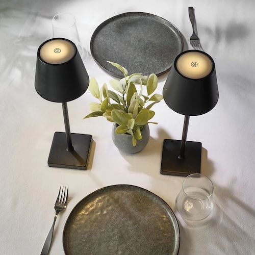 Mikasa Rechargeable LED Lamps with Touch Control, Set of 2 - Image 6