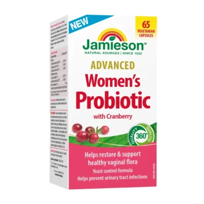 Jamieson Advanced Women’s Probiotic with Cranberry