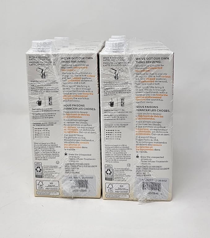 Tazo Chai Latte, 3 x 946mL