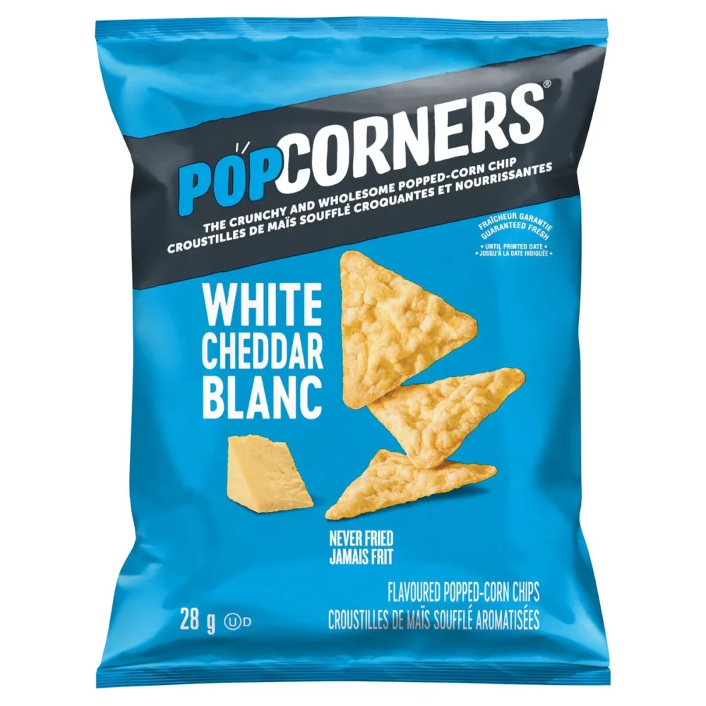 PopCorners Flavoured Popped-Corn Chips Variety Pack, 30 × 28 g