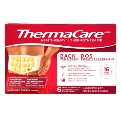 Thermacare Advanced Back Pain Therapy HeatWraps 6-Pack