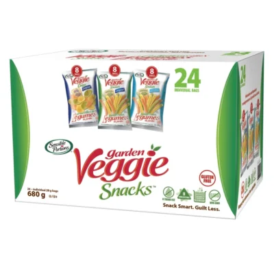 Sensible Portions Garden Veggie Snacks variety pack 24 x 28g Canada