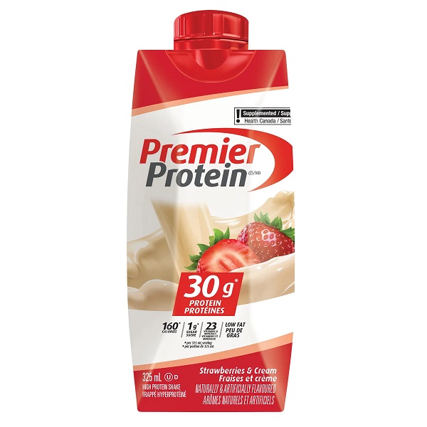 Premier Protein High-protein Strawberry Shake 325 mL, 18-count