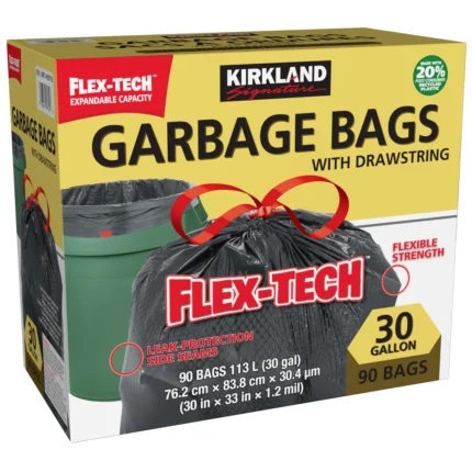 Kirkland Signature Drawstring Garbage Bags