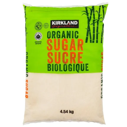 Kirkland Signature Organic Sugar 4.54 kg bag