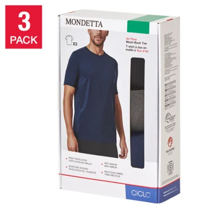 Mondetta Men's Mesh Back T-Shirt