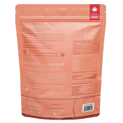 Nutribites Freeze Dried Salmon details