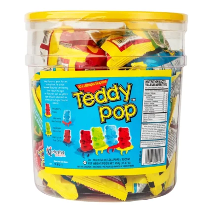 Teddy Pop Lollipops