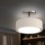 KODA Duo-Mount Fabric Drum Ceiling Light