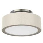 KODA Duo-Mount Fabric Drum Ceiling Light