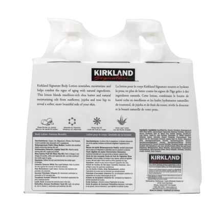 Kirkland Signature Body Lotion detail
