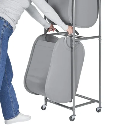 Neatfreak Rolling Vertical Laundry Sorter Removable
