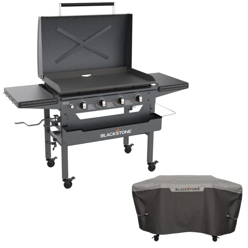 Griddle with Hood and Soft Cover