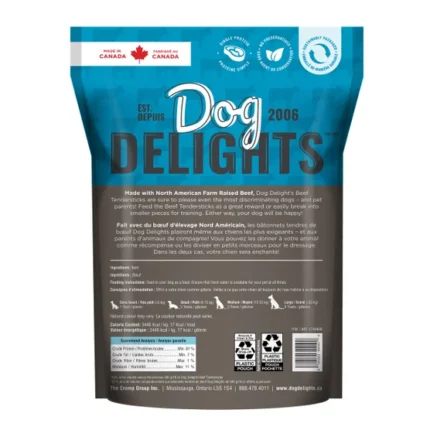 Dog Delights Beef Tendersticks Dog Treats